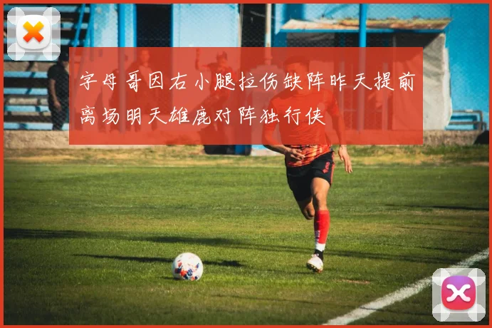 字母哥因右小腿拉伤缺阵昨天提前离场明天雄鹿对阵独行侠